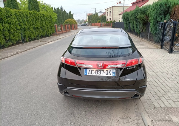 Honda Civic cena 17500 przebieg: 230000, rok produkcji 2009 z Tuliszków małe 46